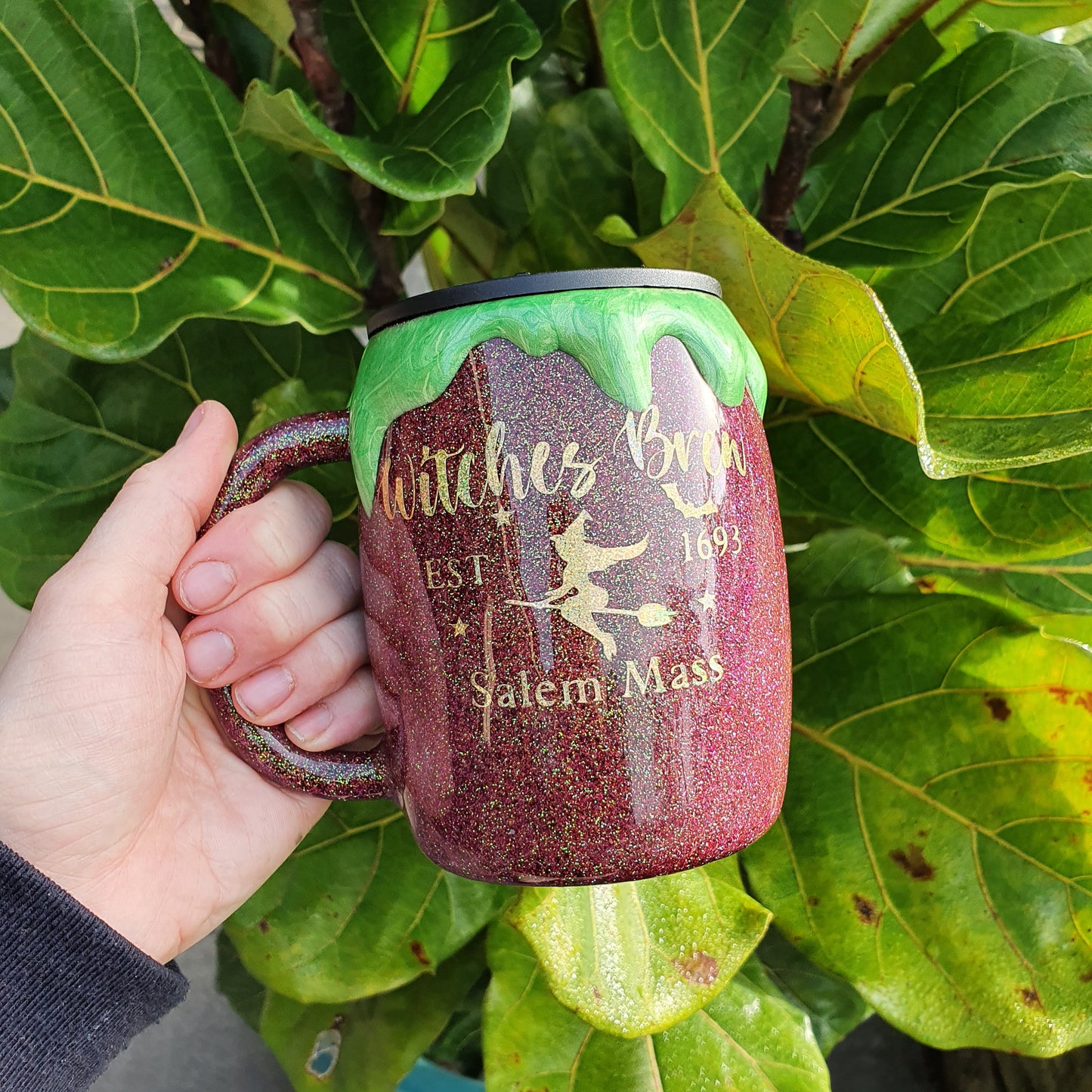 Witches brew coffee mug tumbler